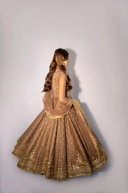 Glitters - Shehminas Wardrobe in bronze brown – alternate view